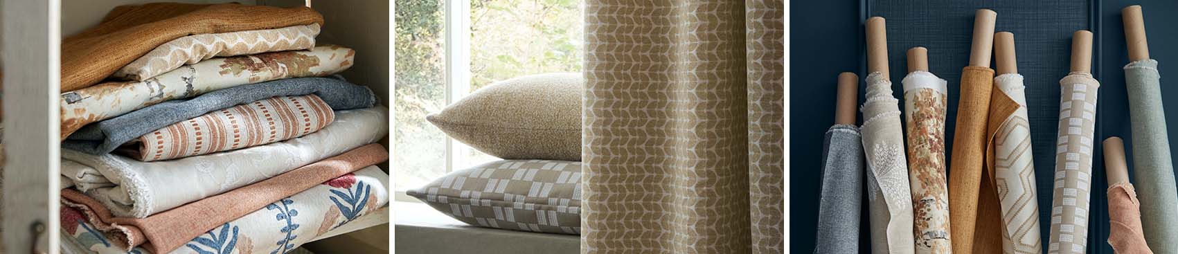 Fabric Collections - Brown - Neutral - White