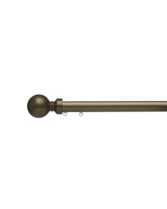 Silent Gliss 0556AB Ball End 30mm Poles Antique Bronze