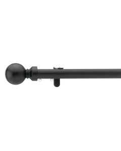 Silent Gliss 0556BL Ball End 30mm Poles Black