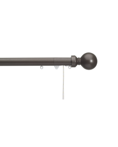 Silent Gliss 0556BZ Ball End 30mm Poles Bronze