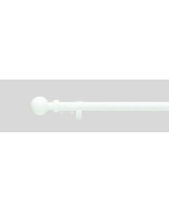 Silent Gliss 0556W Ball End 30mm Poles White