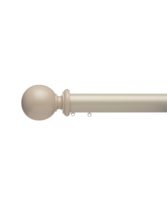 Silent Gliss 0717TA Ballend 50mm Finial Taupe