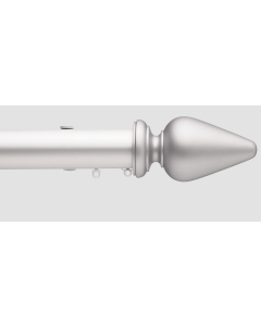 Silent Gliss 0718SL Spear 50mm Finial Silver