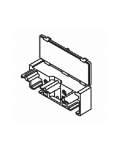 Silent Gliss 10153 Cord Guide 3 Channel 2700 Profile