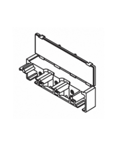 Silent Gliss 10154 Cord Guide 4 Channel 2700 Profile