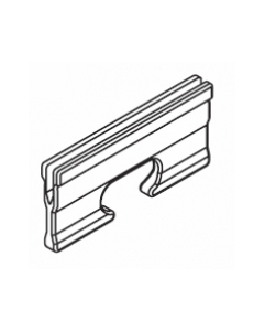 Silent Gliss 10157 Wedge for 2700 Recess Profiles