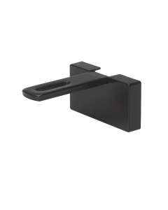 Silent Gliss 11217BL Square Smart Fix 80mm Slotted Black