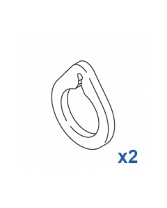 Silent Gliss 2109P Bottom Ring Euroslot Sachet of 2