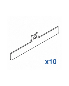 Silent Gliss 2605 Top Clip 127mm White