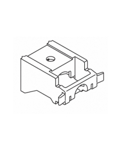 Silent Gliss 3630 White Universal Nylon Bracket