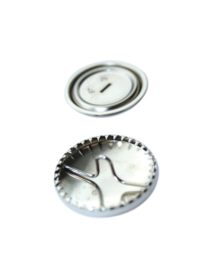 A323123 38mm Metal Button Shells