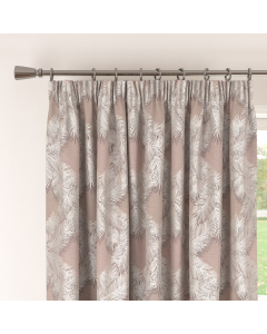 Aruba Blush 0.5Wx39  Mini Taped Curtain