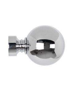 Integra 28mm Contract, Ball Finial - Chrome x 50