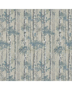 Birch Indigo Fabric