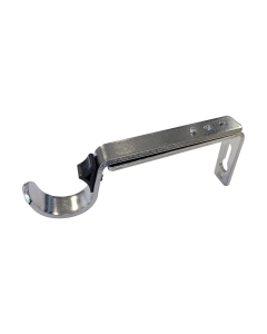 Cosmos 28mm Contract, Extendable 'Push Fit' Bracket, Chrome, Pack of 30