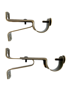 Cosmos 28mm Contract Extendable  A-Frame Bracket, Antique Brass, Pack of 30