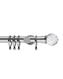 Elements 28mm Contemporary Bracket Capella Chrome