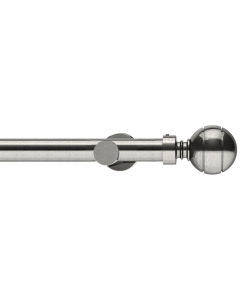 Integra Elements, 28mm Lexington Eyelet Pole,  Satin Steel