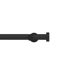 Integra Elements, 28mm Stud, Eyelet Pole Set, Matt Black