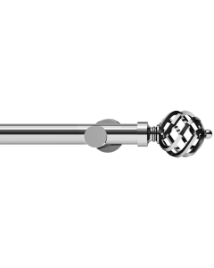 Integra Elements, 28mm Titan Eyelet Pole, Chrome