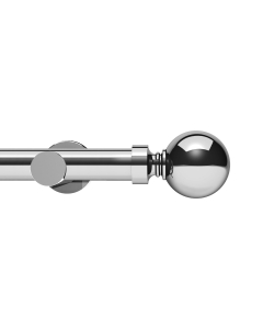 Integra Elements, 28mm Belgravia Eyelet Pole, Chrome