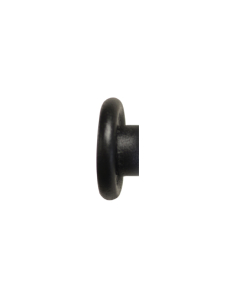 Foundry 19mm, Stud Finial, Textured Black