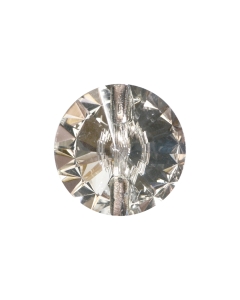 18mm Crystal Button, Clear (36)
