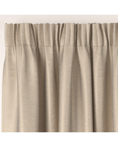 Glitz Taupe 0.5Wx39 Mini Taped Curtain