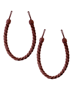 Laura Ashley Grafton Tiebacks, Light Plum, 1 Pair