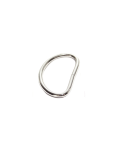 H2 20mm Nickel D-Ring