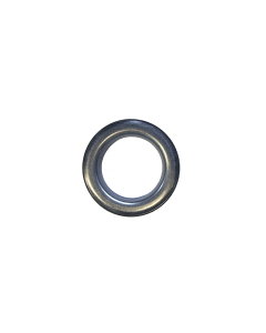 25mm Brass Eyelets (H2023) - Antique Silver 