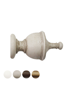 Handcrafted Hardwick 40mm Pole Urn Finial