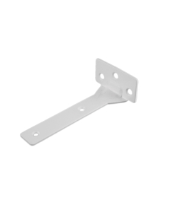 H4036 White Pelmet Centre Brackets 154mm