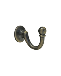 H4039 Large Ball End Hook, Antique Brass