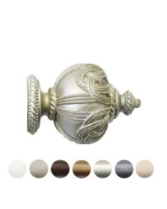 Handcrafted Grande 63mm Pole Rope Finial