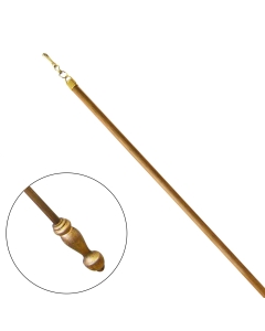 Handcrafted Draw Rod 100cm, Antique Gold