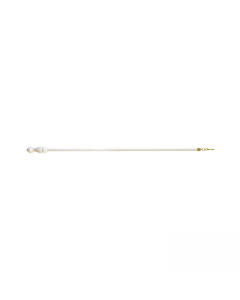 Handcrafted Pole 100cm Draw Rod, Alabaster