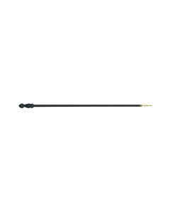 Handcrafted Pole 100cm Draw Rod, Charcoal