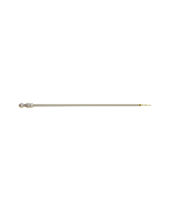 Handcrafted Pole 100cm Draw Rod, Clay