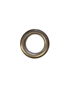 40mm Steel Eyelets (H4094) - Antique Brass