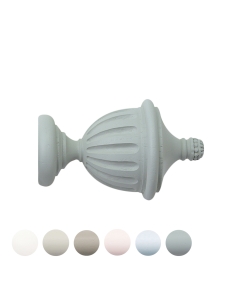 Handcrafted, Seychelles 40mm, Fluted Urn Finial