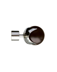 Lunar 28mm, Ball & Cup Finial, Chrome