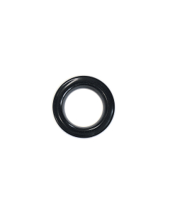 25mm Brass Eyelets (H2023) - Satin Black 