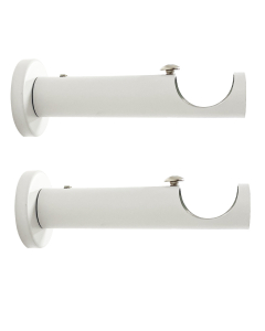 Cosmos 28mm Barrel Brackets, Matt White