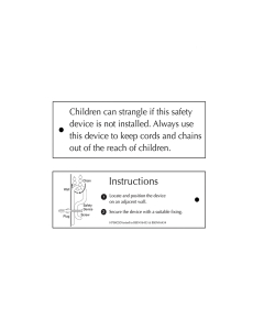 H700CSDWC H700 Chain Safety Device Warning Card