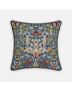 Hardwick Tapestry Multi, Piped Edge Cushion, 50x50cm