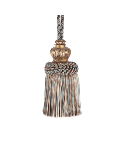 Florentine Key Tassel, Duck Egg