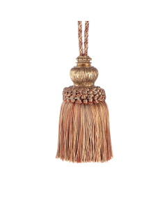 Florentine Key Tassel, Terracotta