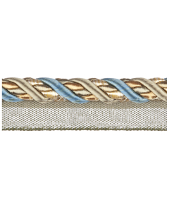 Florentine Flanged Cord, Sky