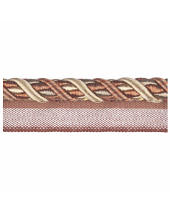 Florentine Flanged Cord, Terracotta